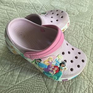 Size 2 Princess crocs need a new home after the shortest Princess phase EVER.